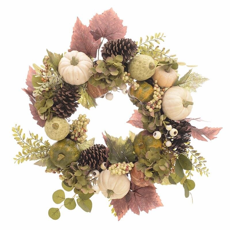 Coronita decor Pumkins 66 cm multicolor