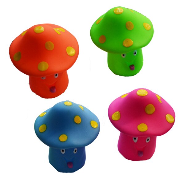 Jucarie chitaitoare, set 4 ciupercute