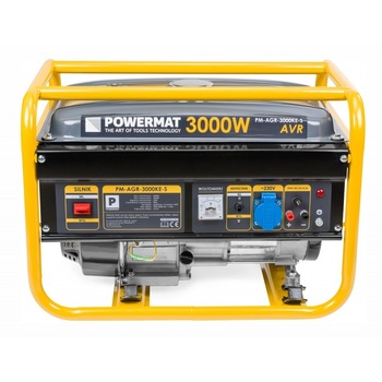 Generator de energie 3kW, Powermat PM-AGR-3000KE-S Generator de energie 3kW, Powermat PM-AGR-3000KE-S