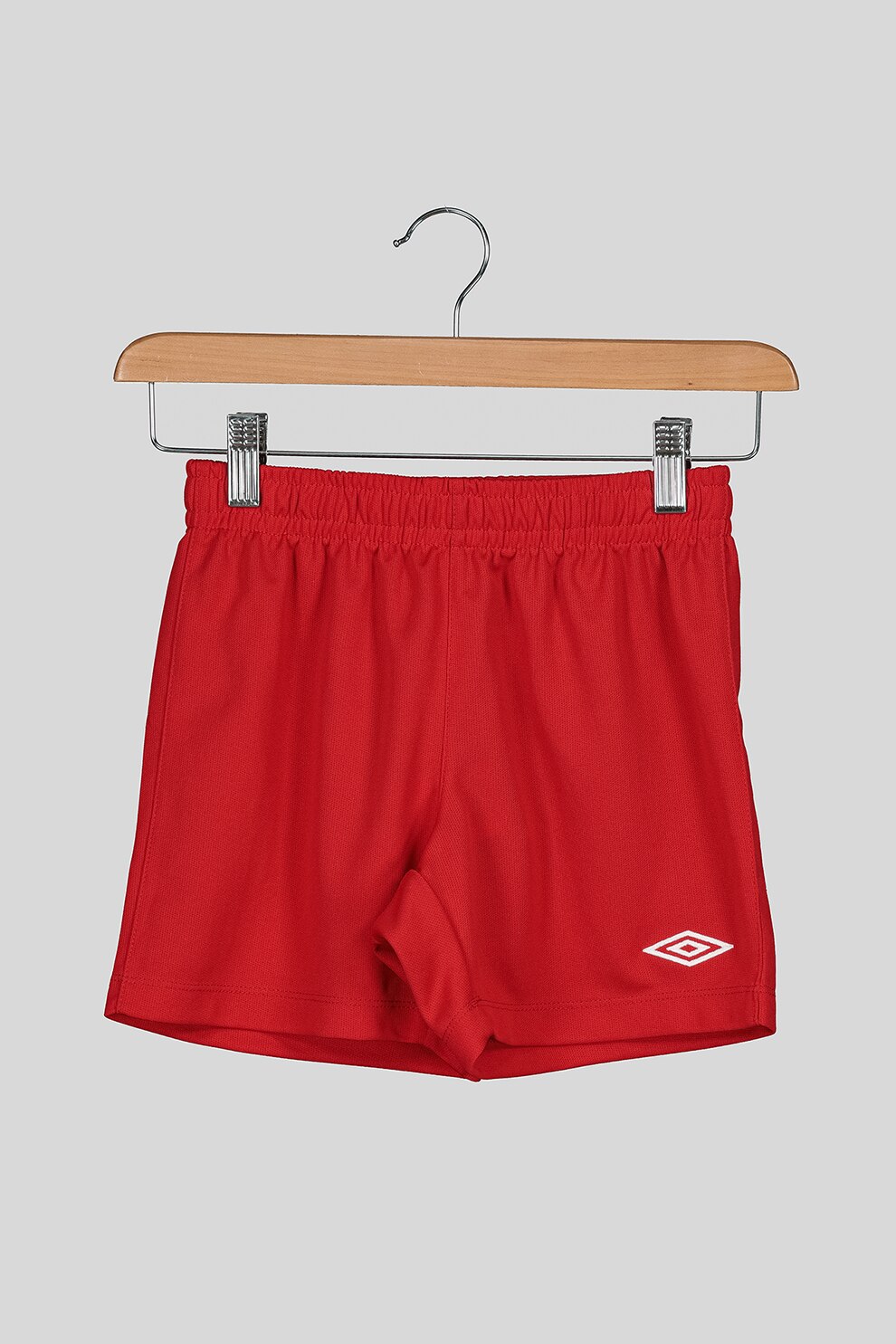 UMBRO, Pantaloni scurti cu logo discret, Rosu