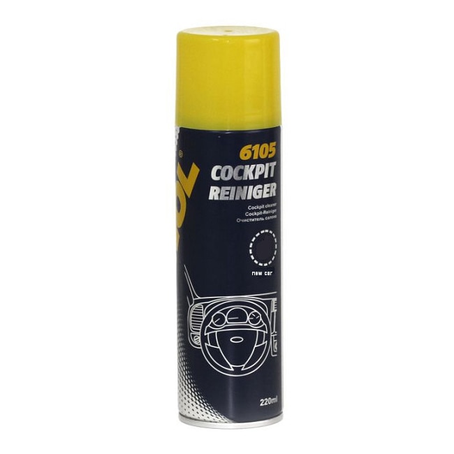 Spray curatare bord antistatic Mannol aroma new car, 220 ml