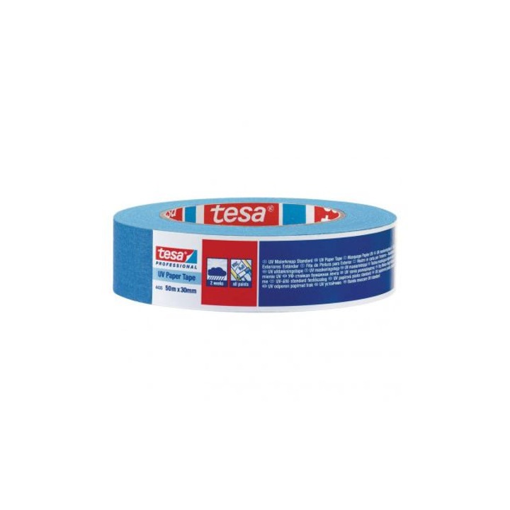 Лепяща лента Profi Tools, UV устойчивост, 50мм / 50м
