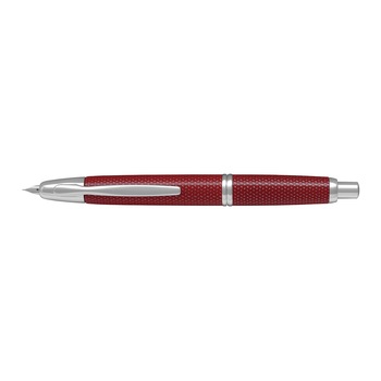Stilou Capless Rhodium Graphite, rosu, varf mediu Stilou Capless Rhodium Graphite, rosu, varf mediu