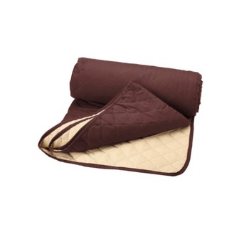 Husa textila dubla EDAR® pentru protectie canapea cu doua fete, 2 locuri, bej/ maro Husa textila dubla EDAR® pentru protectie canapea cu doua fete, 2 locuri, bej/ maro