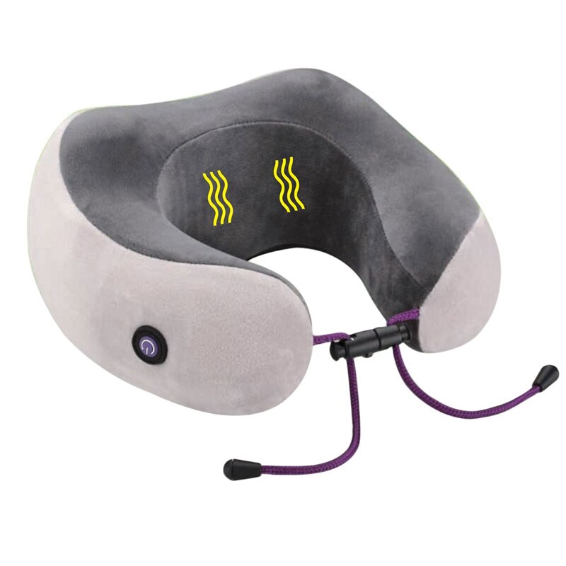 Perna pentru masaj cervical Neck Massage, 25 x 12 x 24 cm, 2 x AA, 2 viteze