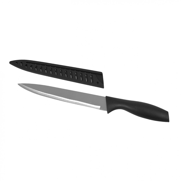 Cutit pentru feliat, 20 cm, cu teaca, Casa Plastor