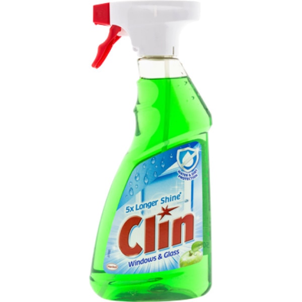 Detergent pentru geam Clin, cu pistol 500 ml