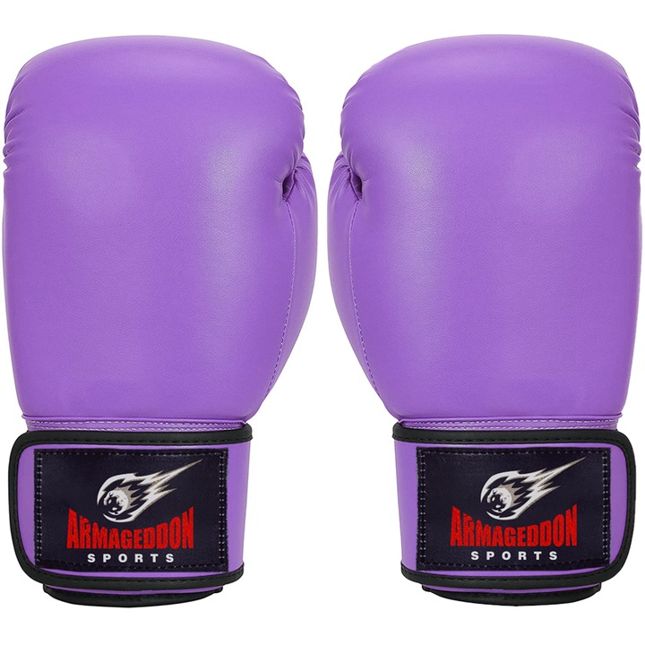 Дамски Боксови Ръкавици Armageddon Sports Purple, 10 oz, Лилави