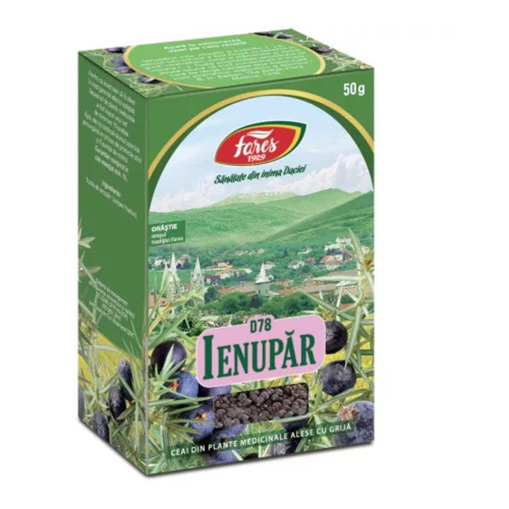 Ceai Ienupar fructe 50 gr