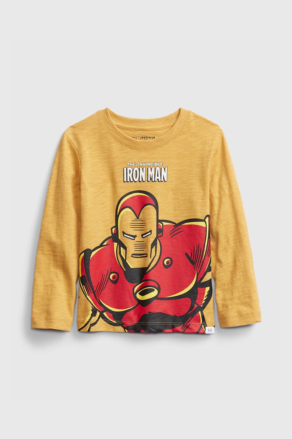 GAP, Bluza cu model grafic, Galben sofran/Rosu