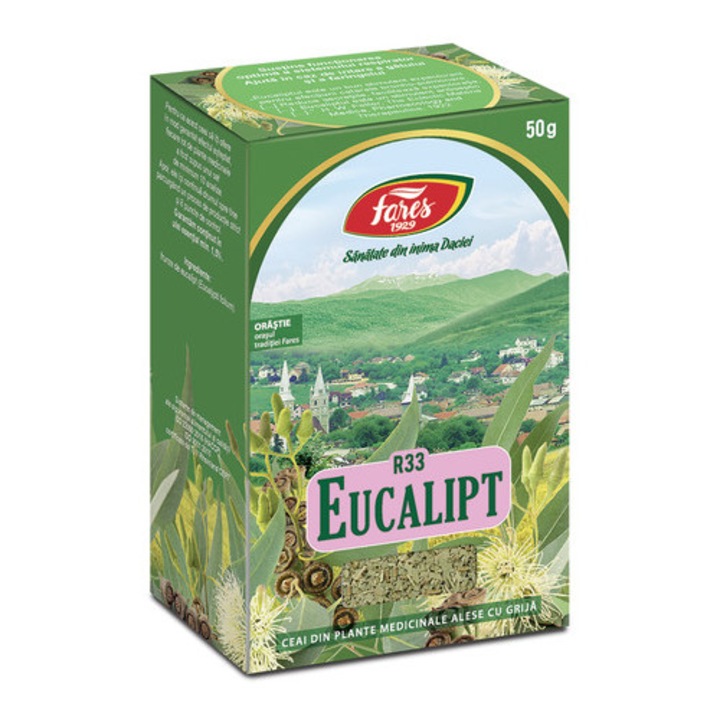Ceai Frunze de Eucalipt, 50gr, Fares