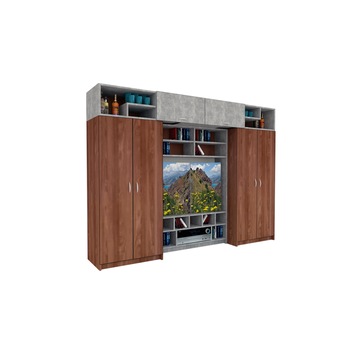 Living Genarom Alphag 280 , Nuc / Decor 4298, 282 x 210 x 51 cm Living Genarom Alphag 280 , Nuc / Decor 4298, 282 x 210 x 51 cm