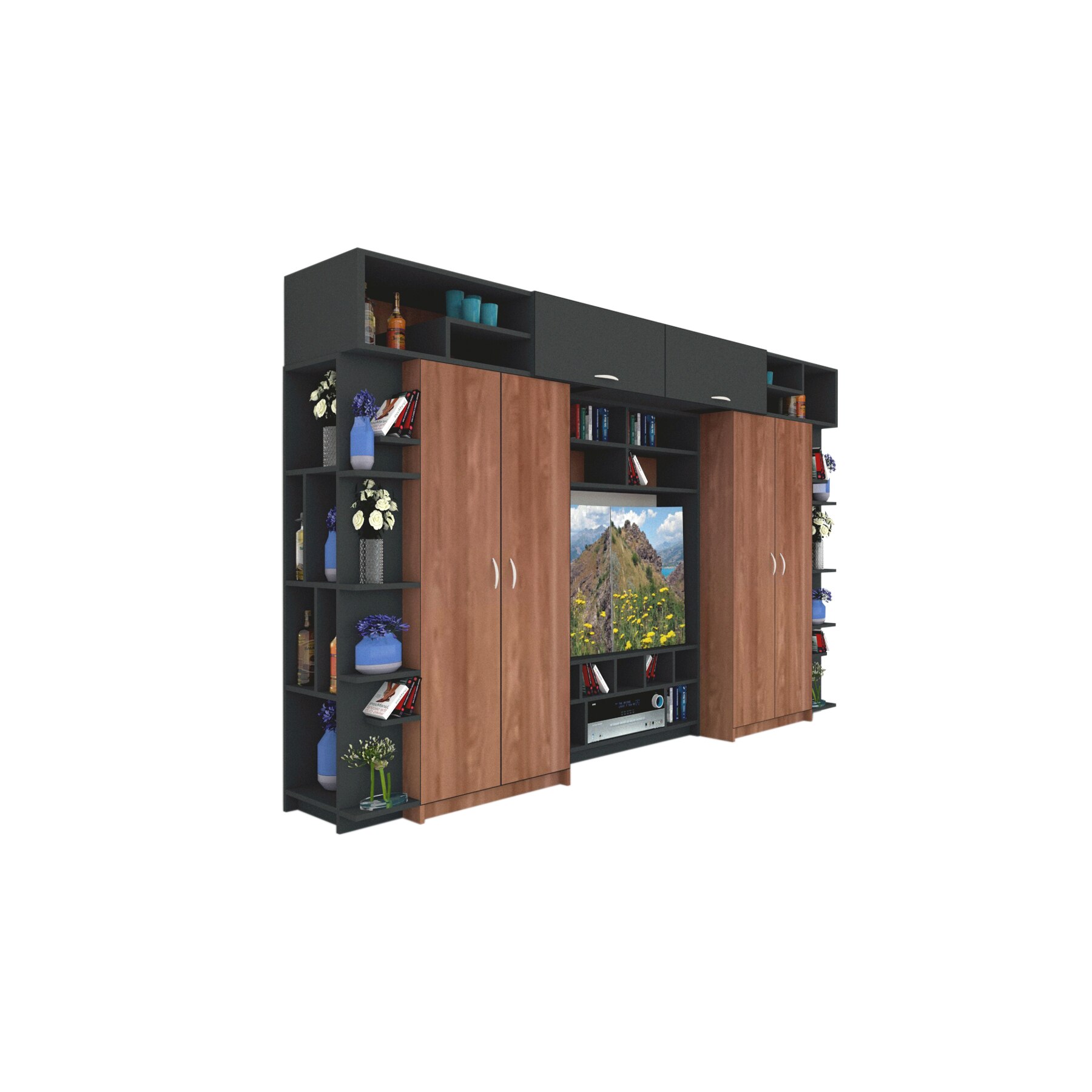Living Genarom Alphag 340 , Nuc / Decor 0164, 342 x 210 x 51 cm