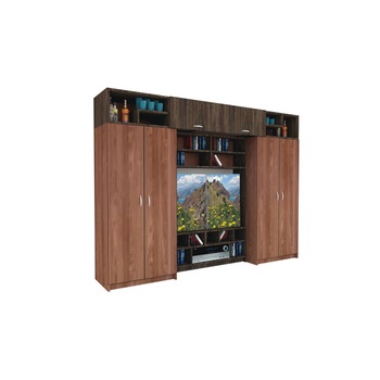 Living Genarom Alphag 280 , Nuc / Decor 7648, 282 x 210 x 51 cm Living Genarom Alphag 280 , Nuc / Decor 7648, 282 x 210 x 51 cm