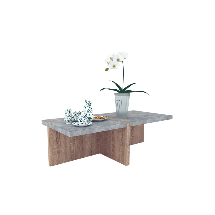 Masuta Genarom Bob, Stejar Sonoma / Decor 4298, 120 x 40 x 55 cm