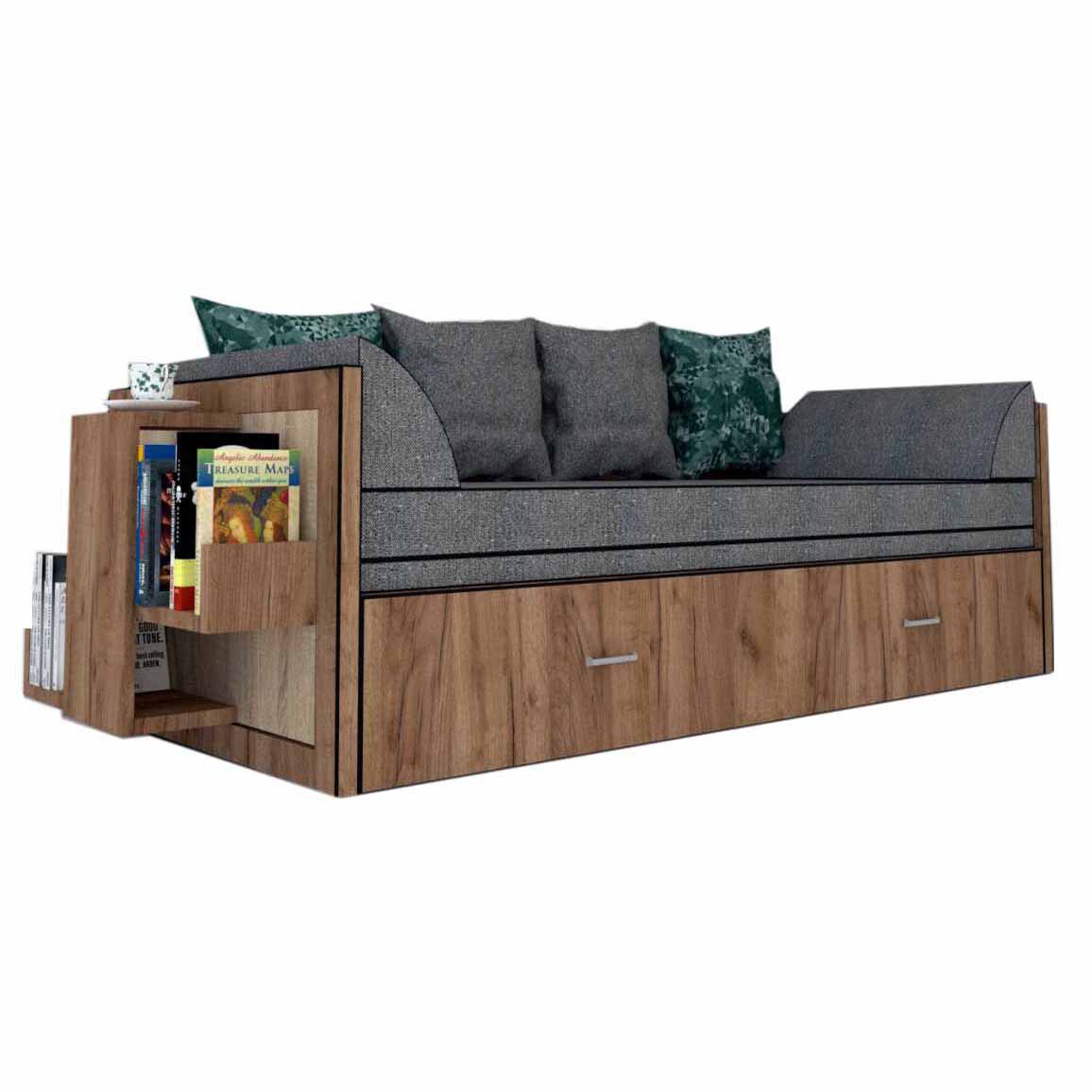 Canapea extensibila Genarom Bob St Gen 26 / Decor K004, 223 x 61 x 79.5 cm