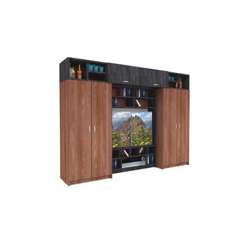 Living Genarom Alphag 280 , Nuc / Decor 8509, 282 x 210 x 51 cm Living Genarom Alphag 280 , Nuc / Decor 8509, 282 x 210 x 51 cm