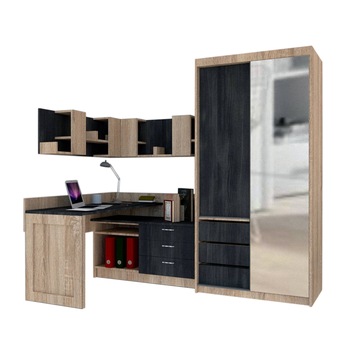 Ansamblu Birou si Dressing Genarom Bob, Stejar Sonoma / Decor 8509 Ansamblu Birou si Dressing Genarom Bob, Stejar Sonoma / Decor 8509