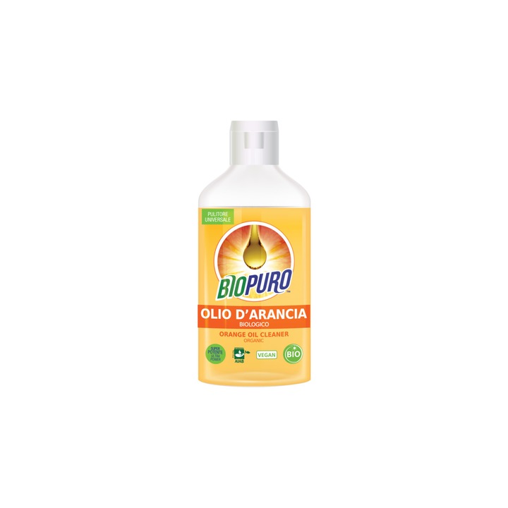 Detergent universal hipoalergen concentrat cu ulei de portocale bio, Biopuro, 250ml