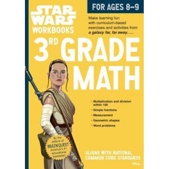 Star Wars Workbook: 3rd Grade Math, Workman Publishing (Author)