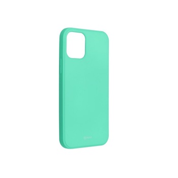 Husa Spate Roar Jelly iPhone 12 Pro Max , silicon - Verde Menta Husa Spate Roar Jelly iPhone 12 Pro Max , silicon - Verde Menta