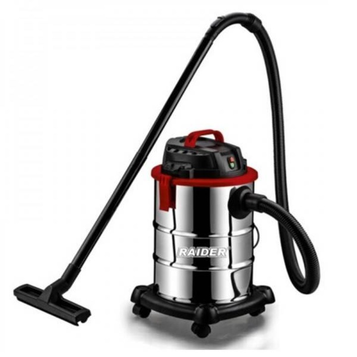Aspirator industrial umed/uscat RD-WC07 Raider, 1200 W, 30 l, 4100 l/min, Argintiu