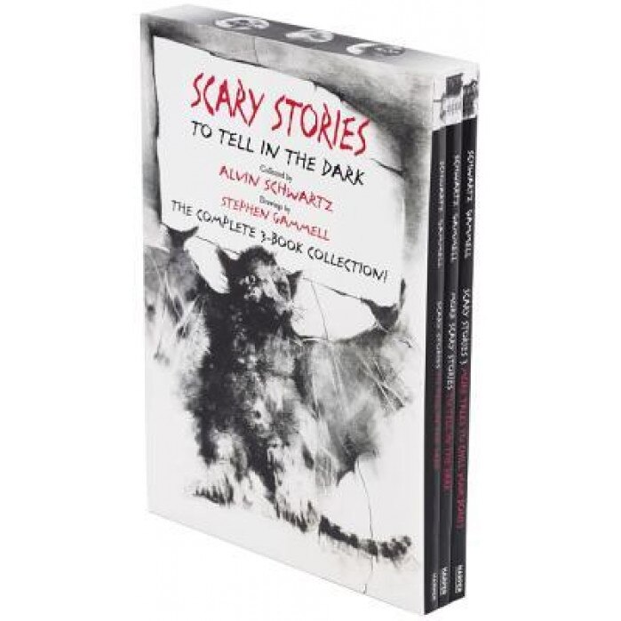Scary Stories Paperback Box Set: Scary Stories to Tell in the Dark, More Scary Stories, Scray Stories 3, Alvin Schwartz (Author)
