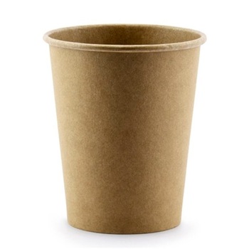 Set pahare din carton kraft, 160ml - 6oz, D70mm, 50buc/set Set pahare din carton kraft, 160ml - 6oz, D70mm, 50buc/set