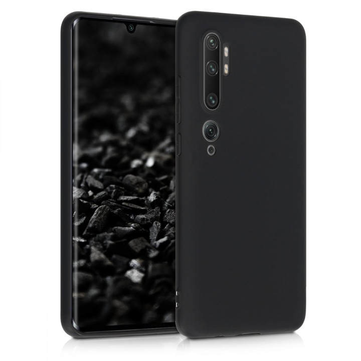 Telefontok Xiaomi Mi Note 10 / Mi Note 10 Pro, szilikon, fekete, 50948.50