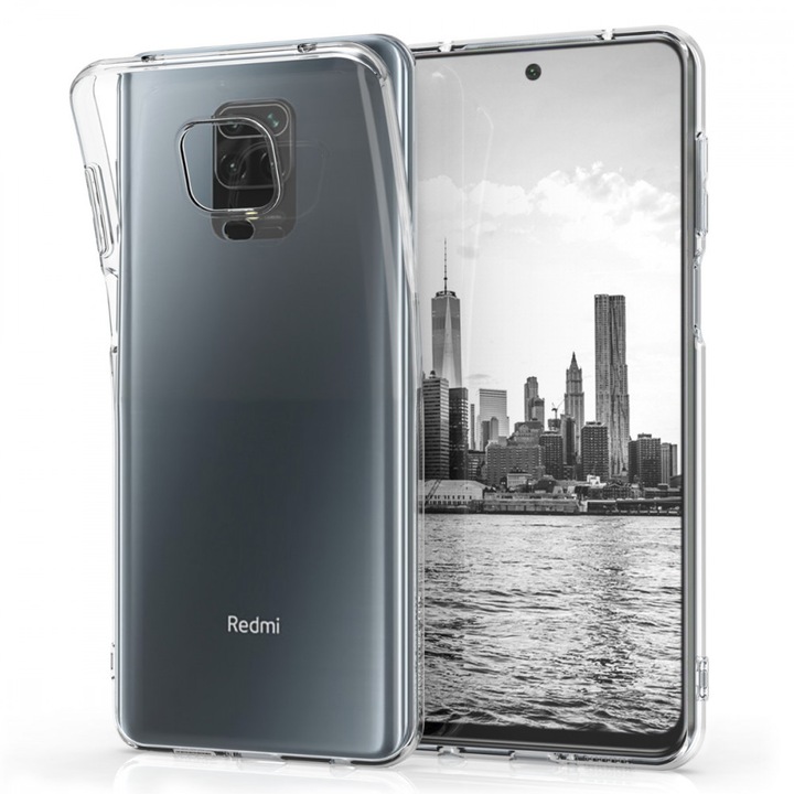 Husa pentru Xiaomi Redmi Note 9S / Redmi Note 9 Pro / Redmi Note 9 Pro Max, Silicon, Transparent, 52145.03