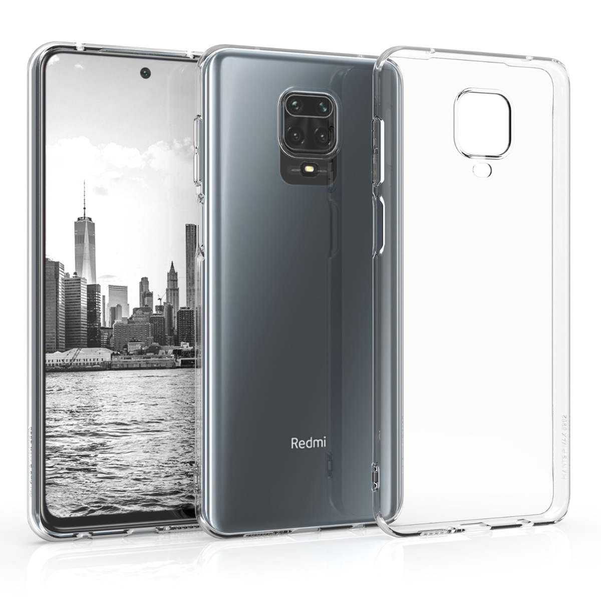 Husa pentru Xiaomi Redmi Note 9S / Redmi Note 9 Pro / Redmi Note 9 Pro Max, Silicon, Transparent, 52145.03