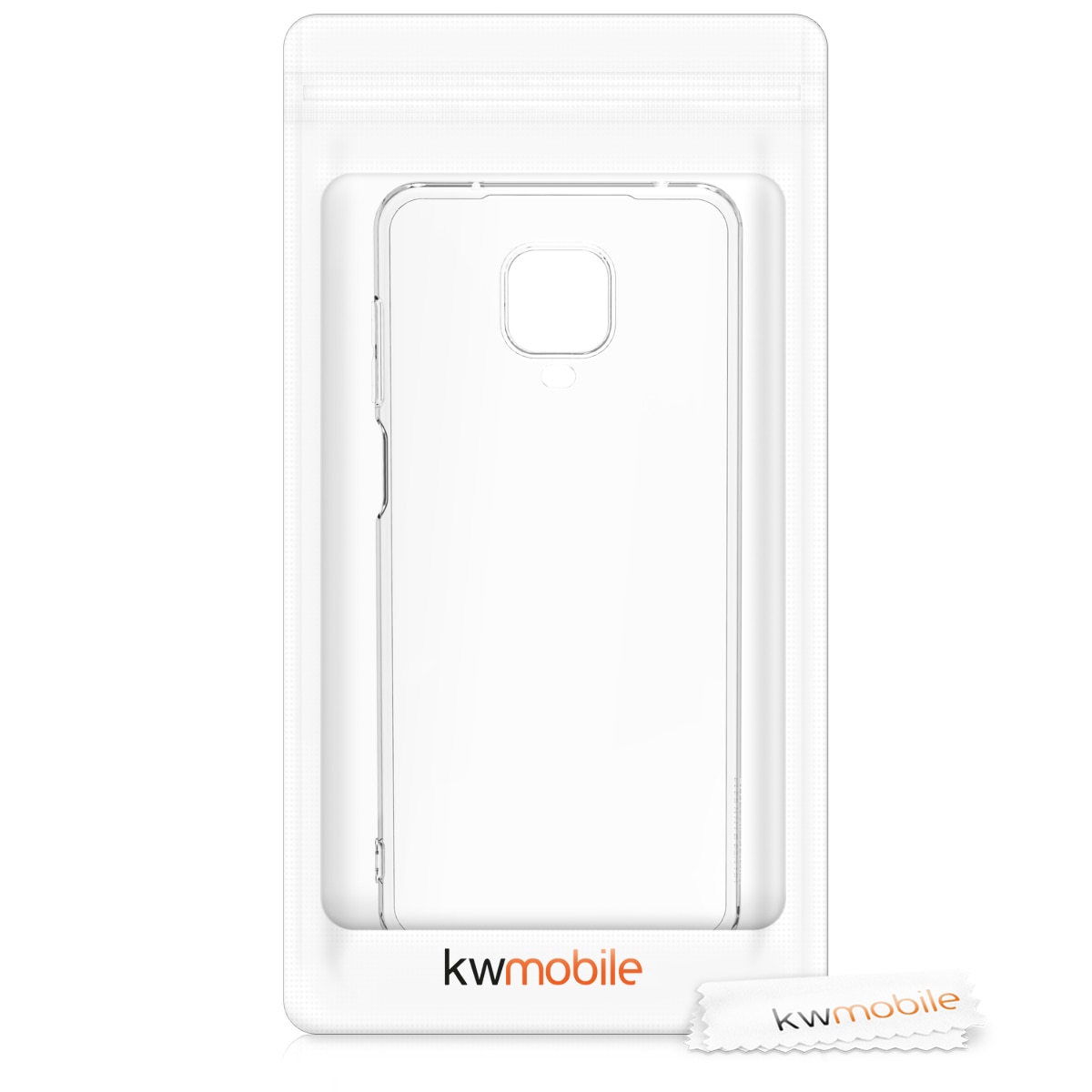 Husa pentru Xiaomi Redmi Note 9S / Redmi Note 9 Pro / Redmi Note 9 Pro Max, Silicon, Transparent, 52145.03
