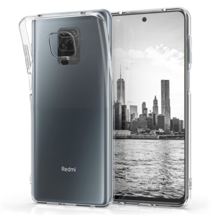 Telefontok Xiaomi Redmi Note 9S / Redmi Note 9 Pro / Redmi Note 9 Pro Max, szilikon, átlátszó, 52145.03