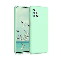 Husa Samsung Galaxy M31s, Silicon, Verde, 53313.50