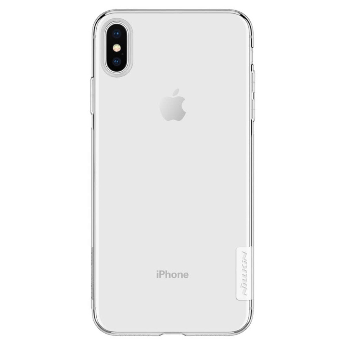 Husa silicon iPhone XS Max, Nillkin Nature, Transparenta