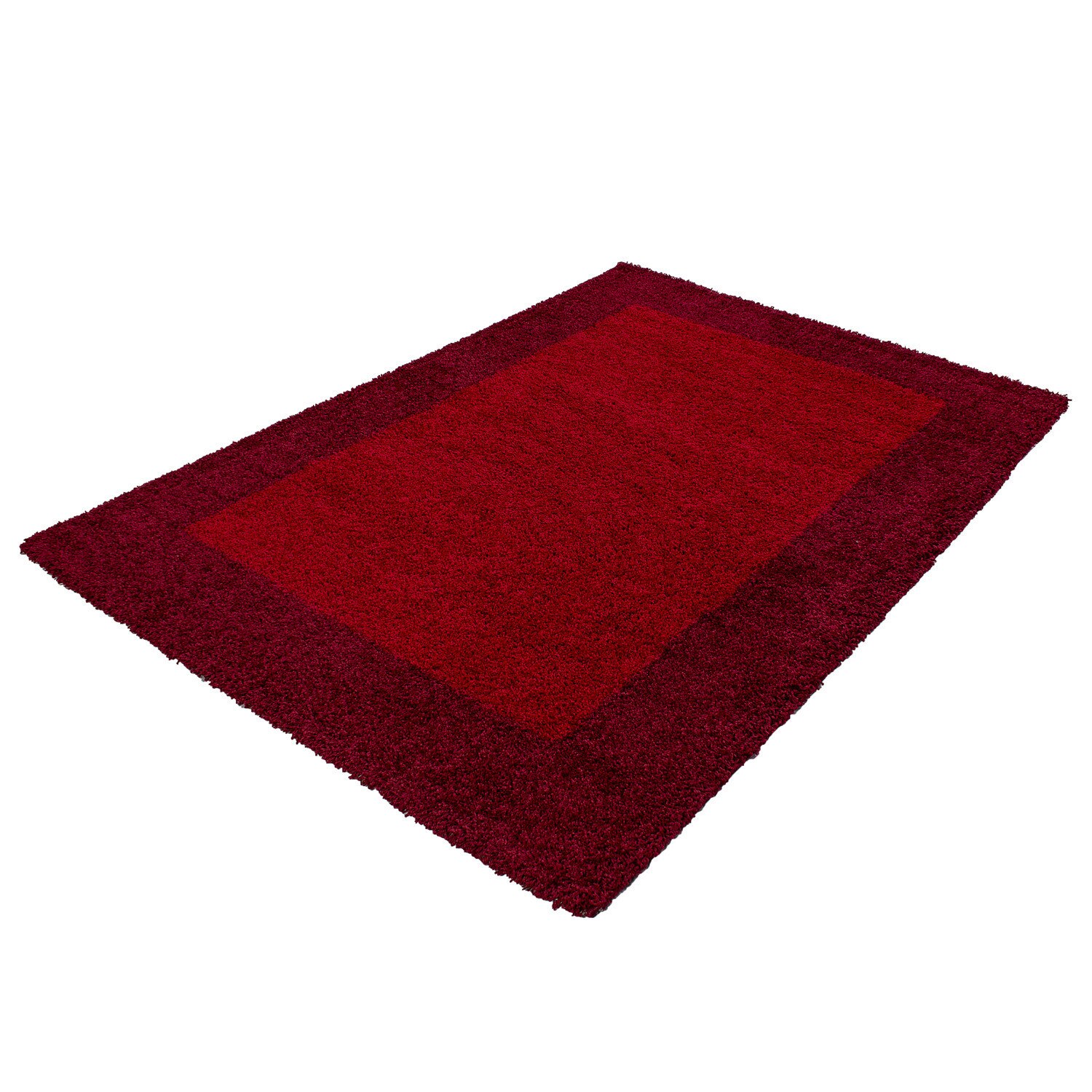 Covor tip Shaggy, Ayyildiz Teppiche, Dreptunghiular, Rosu,150x80