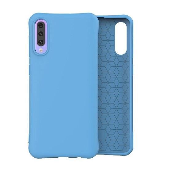 Husa Silicon Samsung Galaxy A50,Galaxy A30s,Galaxy A50s - iberry Color Soft Albastru