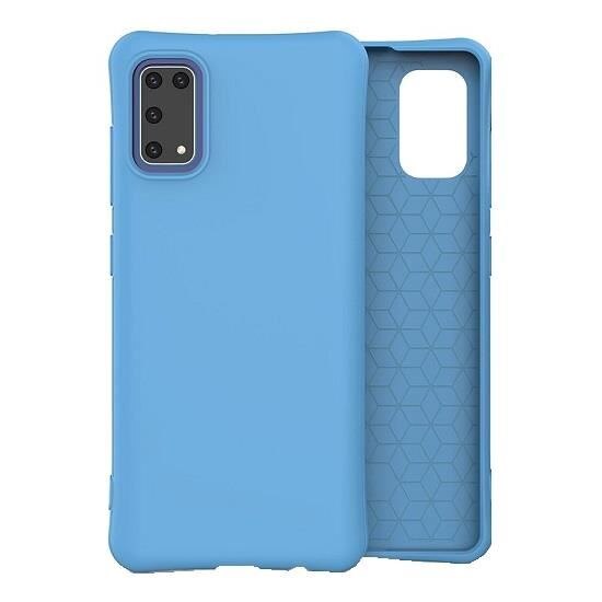 Husa Silicon Samsung Galaxy A41 - iberry Color Soft Albastru