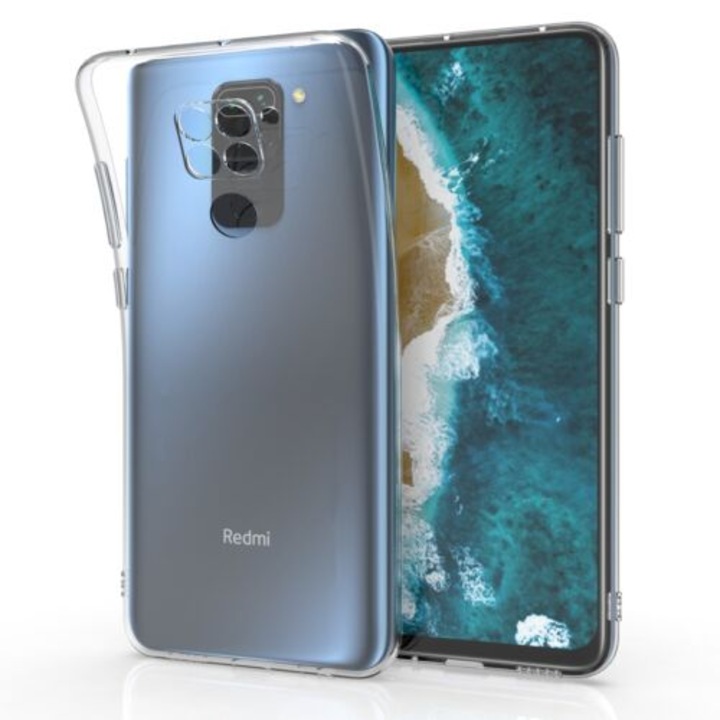 Кейс за Xiaomi Redmi Note 9, Силиконов, Прозрачен, 52776.03