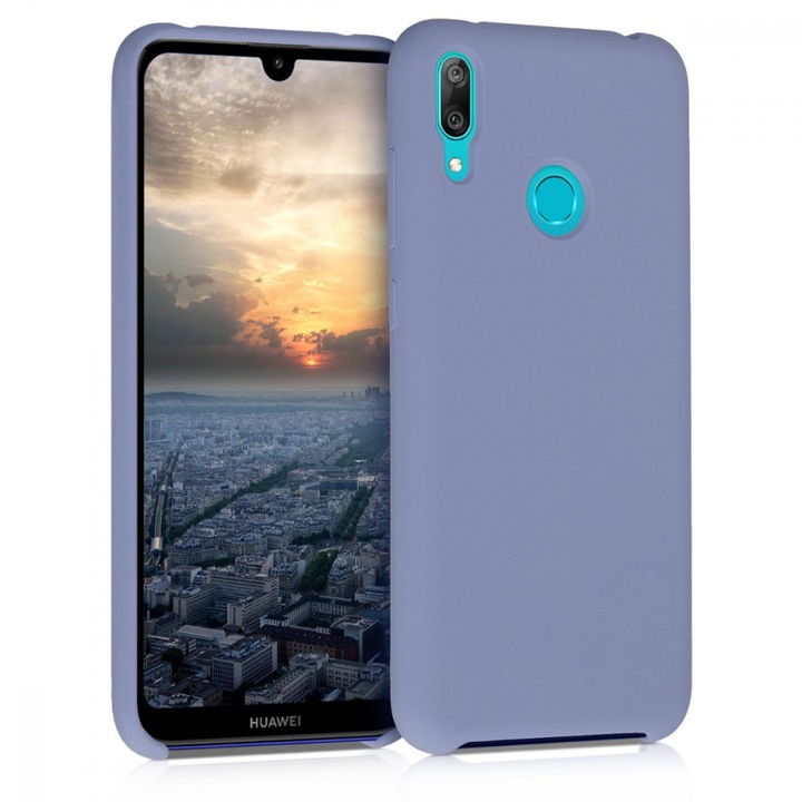 Калъф за Huawei Y7 (2019)/Y7 Prime (2019), Силиконов, Лилав, 50686.130