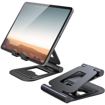 Suport Reglabil Universal de Birou, LittleDomi, Pliabil Complet, Compatibil cu iPad Pro 12.9,10.5, 9.7, Air Mini 4 3 2, iPhone 11 pro Xs Max Xr X, Kindle, Nexus, Tab, E-Reader (4.7-13 inch), Negru Suport Reglabil Universal de Birou, LittleDomi, Pliabil Complet, Compatibil cu iPad Pro 12.9,10.5, 9.7, Air Mini 4 3 2, iPhone 11 pro Xs Max Xr X, Kindle, Nexus, Tab, E-Reader (4.7-13 inch), Negru