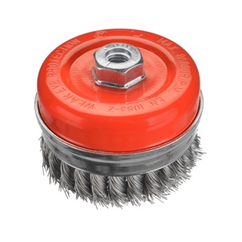 Perie sarma cupa, OSBORN, Ø 100, otel carbon toronat 0,5 mm, polizor unghiular Perie sarma cupa, OSBORN, Ø 100, otel carbon toronat 0,5 mm, polizor unghiular