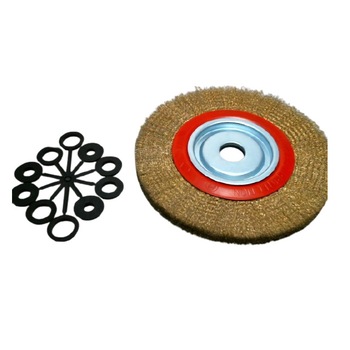 Perie sarma disc, OSBORN, Ø 250, otel alamit ondulat 0,30 mm, polizor banc Perie sarma disc, OSBORN, Ø 250, otel alamit ondulat 0,30 mm, polizor banc