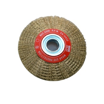 Perie sarma disc, OSBORN, Ø 178, otel alamit ondulat 0,30 mm, polizor banc Perie sarma disc, OSBORN, Ø 178, otel alamit ondulat 0,30 mm, polizor banc