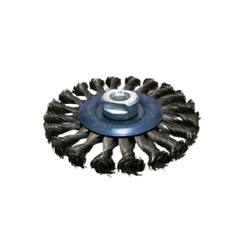 Perie sarma disc, OSBORN, Ø 125, otel toronat 0,5 mm, M14X2, polizor unghiular, PRO Perie sarma disc, OSBORN, Ø 125, otel toronat 0,5 mm, M14X2, polizor unghiular, PRO