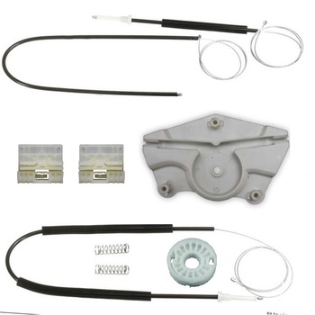 Kit reparatie macara electrica geam usa auto VW Touareg 1 7L Porsche Cayenne 1 955 957 2002-2010 - spate stanga cu capac Kit reparatie macara electrica geam usa auto VW Touareg 1 7L Porsche Cayenne 1 955 957 2002-2010 - spate stanga cu capac