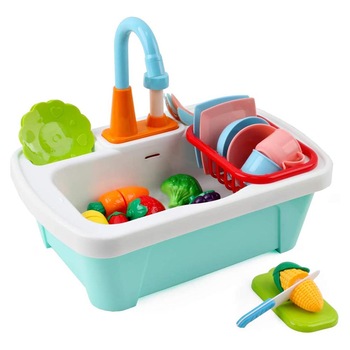 Chiuveta de jucarie Timeless Tools, 11 piese, Multicolor Chiuveta de jucarie Timeless Tools, 11 piese, Multicolor