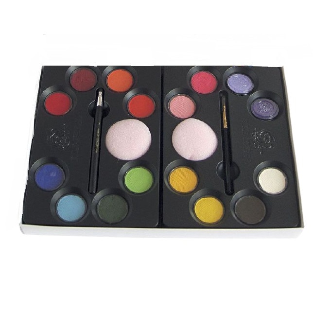Set 16 culori pentru pictura pe fata , Eulenspiegel