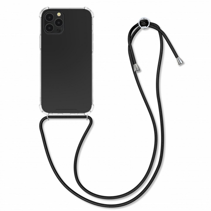 Telefontok Apple iPhone 12 / iPhone 12 Pro, szilikon, átlátszó, 52730.01