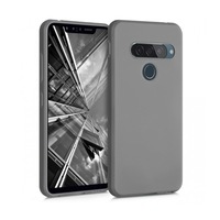 Husa LG G8s ThinQ, Silicon, Gri, 48068.155